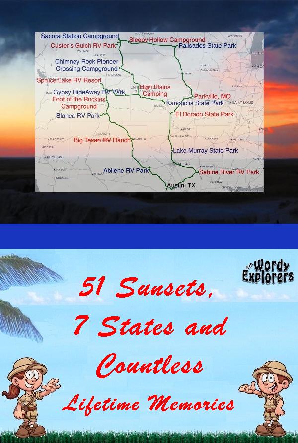 51 Sunsets, 7 States and Countless Lifetime Memories 