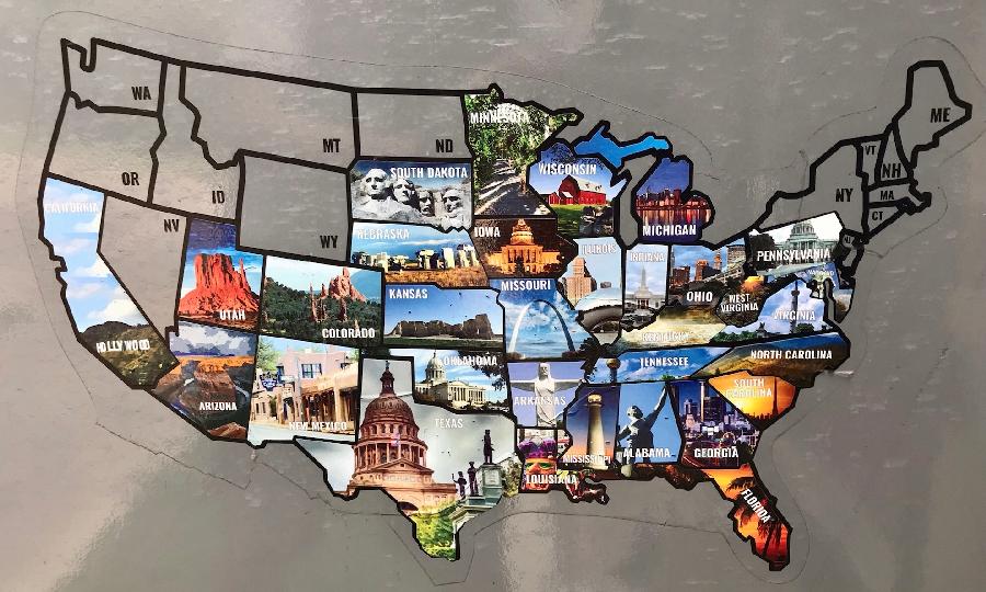 18 States to Go!
