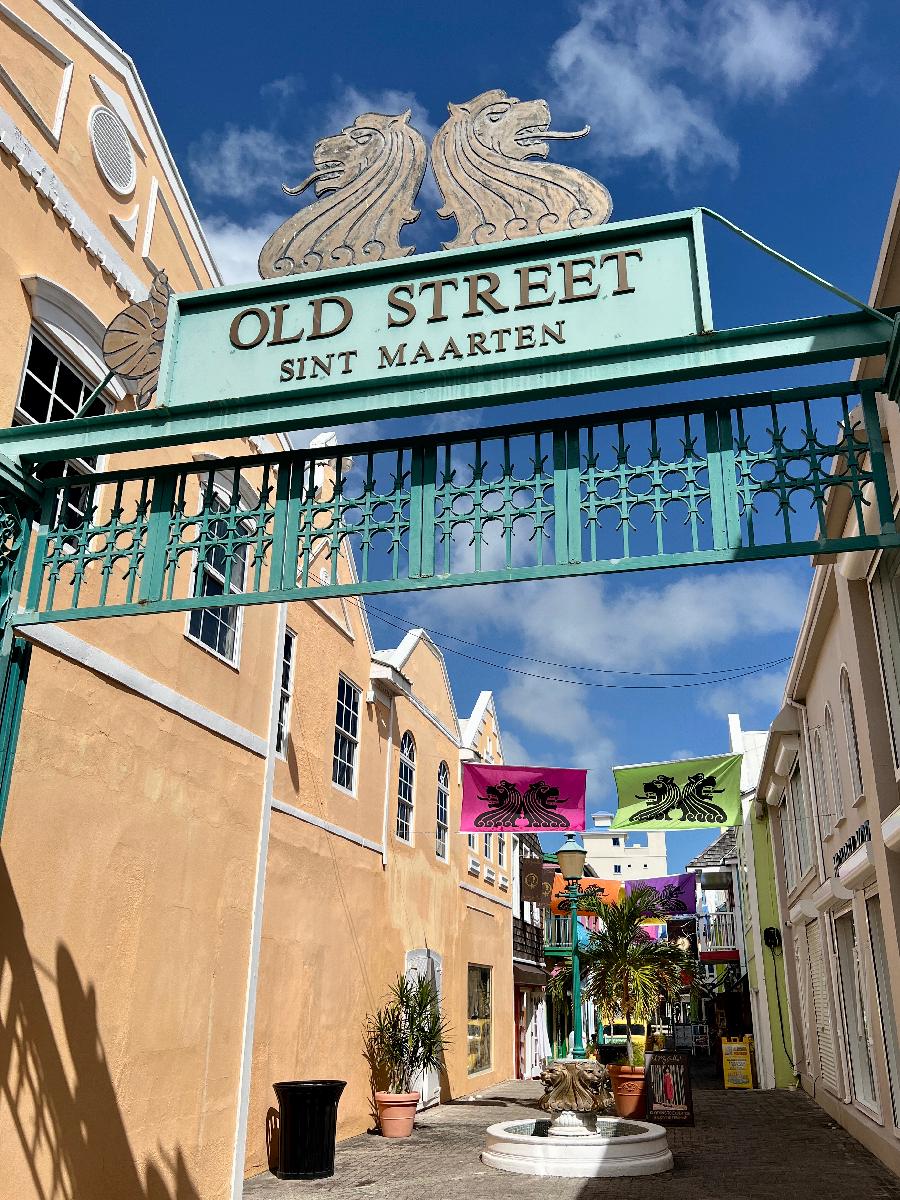 Downtown St. Maarten's Old Street 