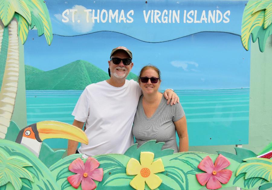 Sending a Postcard from St. Thomas, USVI